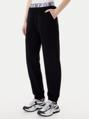 EA7 Emporio Armani Spodnie dresowe 7W001154 AF12501 UC001 Czarny Regular Fit. Czarne spodnie dresowe EA7 Emporio Armani, xl, bez wzorów, z dresówki. Za 489.99 zł.