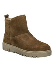 Josef Seibel Skórzane botki "Kelra 02" w kolorze jasnobrązowym rozmiar: 39. Brązowe botki Josef Seibel, bez wzorów, bez obcasa, bez zapięcia. Za 279.95 zł.