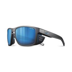 Okulary górskie JULBO SHIELD - czarny | Spectron Cat 3. Czarne okulary przeciwsłoneczne JULBO, bez wzorów, sportowe. Za 500.00 zł.