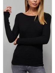 Milan Kiss Koszulka w kolorze czarnym rozmiar: S. Czarne bluzki Milan Kiss, s, bez wzorów, bez kołnierzyka, bez ramiączek. Za 86.99 zł.