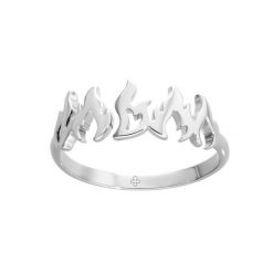 Pierścionek Płomień Miłości, posrebrzany. Pierścionki Lilou, posrebrzane. Za 189.00 zł.