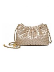 SUVRAI Torebka w kolorze złotym - 21 x 15 x 7 cm rozmiar: onesize. Żółte torby na ramię SUVRAI, bez wzorów, z materiału, na ramię, bez dodatków. Za 121.99 zł.