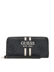 Guess Duży Portfel Damski Laurell II Slg SWOS74 59146 Czarny. Czarne portfele Guess, z aplikacjami, ze skóry. Za 289.99 zł.