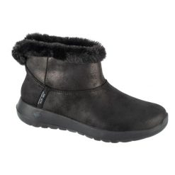 Buty sportowe Sneakersy damskie, Slip-Ins: On-The-Go - Cozy Dream. Czarne obuwie sportowe Skechers, bez zapięcia, trekkingowe, Skechers Sport. Za 349.99 zł.