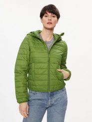 United Colors Of Benetton Kurtka przejściowa 2TWDDN024 Zielony Regular Fit. Zielone kurtki United Colors of Benetton, xs, bez wzorów, z syntetyku, bez kaptura. Za 139.99 zł.