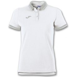 Koszulka polo do tenisa damska Joma Bali II. Białe bluzki Joma, xl, bez wzorów, bez kołnierzyka, bez ramiączek. Za 248.00 zł.