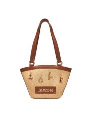 LOVE MOSCHINO Torebka JC4284PP0MKN110A Brązowy. Brązowe torebki klasyczne Love Moschino, bez wzorów, z tworzywa sztucznego, bez dodatków. Za 889.99 zł.