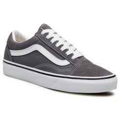 Tenisówki Vans. Szare trampki Vans, bez wzorów, bez zapięcia. Za 219.99 zł.