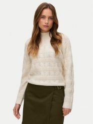 Vero Moda Golf Virgo 10331875 Beżowy Regular Fit. Brązowe golfy Vero Moda, xs, bez wzorów, z syntetyku, bez ramiączek. Za 179.99 zł.