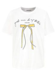 Sublevel Koszulka w kolorze białym rozmiar: M. Białe bluzki Sublevel, m, bez wzorów, z bawełny, bez kołnierzyka, bez ramiączek. Za 61.46 zł.