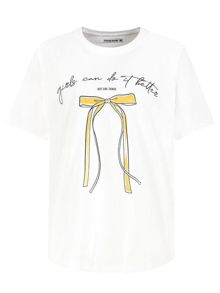 Sublevel Koszulka w kolorze białym rozmiar: XS. Białe bluzki Sublevel, xs, bez wzorów, z bawełny, bez kołnierzyka, bez ramiączek. Za 69.75 zł.