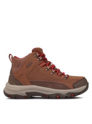 Skechers Trapery Trego Alpine Trail 167004/BRN Brązowy. Brązowe trapery i śniegowce Skechers, z materiału. Za 669.99 zł.