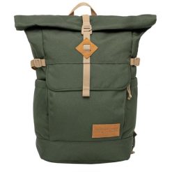 Plecak sportowo-turystyczny dla dorosłych Hatchet Rolltop Backpack. Zielone plecaki Jansport, bez wzorów. Za 339.99 zł.