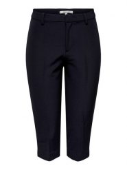 ONLY Spodnie capri Gitta 15349571 Czarny Slim Fit. Czarne spodnie materiałowe Only, bez wzorów, z materiału. Za 159.99 zł.