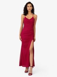 APART Sukienka w kolorze bordowym rozmiar: 38. Czerwone sukienki Apart, bez wzorów, bez kołnierzyka, bez ramiączek, maxi. Za 173.99 zł.