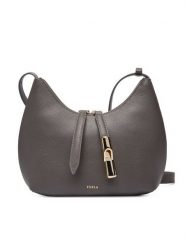 Furla Torebka Goccia S WB01500 BX3353 KH 4283S Szary. Szare torebki klasyczne Furla, bez wzorów, ze skóry, bez dodatków. Za 1,319.00 zł.