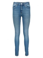 MAVI Dżinsy "Scarlett" - Skinny fit - w kolorze niebieskim rozmiar: W25/L29. Niebieskie jeansy Mavi, l, z aplikacjami, z podwyższonym stanem. Za 69.75 zł.
