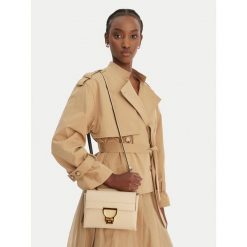 Torebka Coccinelle. Brązowe torebki klasyczne Coccinelle, bez wzorów, bez dodatków. Za 1,299.99 zł.