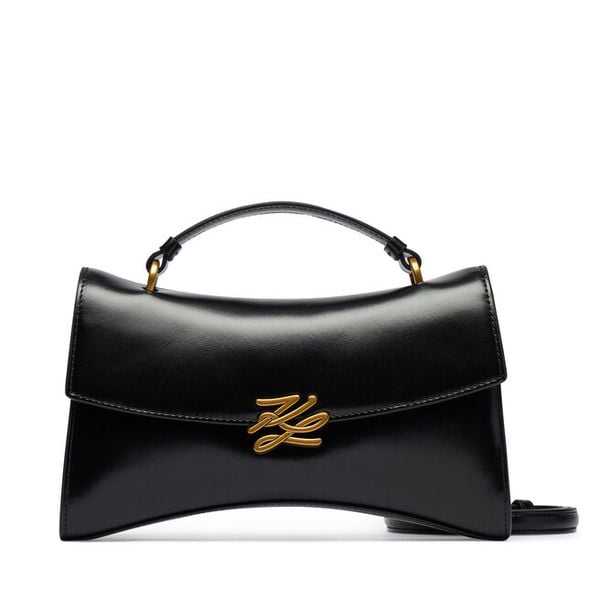 Torebka KARL LAGERFELD. Czarne torebki klasyczne KARL LAGERFELD, bez wzorów, bez dodatków. Za 1,299.00 zł.
