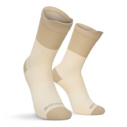 Skarpety za kostkę do biegania w terenie Trekking Siroko Pindos Stone. Brązowe skarpety SIROKO, bez wzorów, z materiału. Za 42.00 zł.