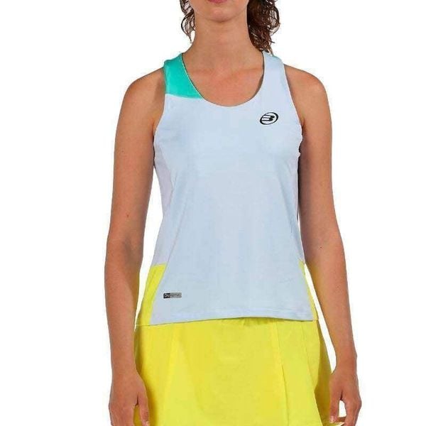 Bullpadel Eiriz Tank Top. Szare topy bullpadel, bez wzorów, bez kołnierzyka, bez ramiączek. Za 155.55 zł.