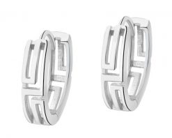 Kolczyki srebrne - koła. Szare kolczyki Apart, srebrne. Za 149.00 zł.