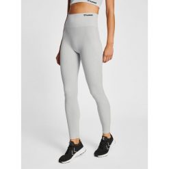 Legging damskie bezszwowe żebrowanie Hummel Mt Rest. Szare spodnie dresowe Hummel, xs, bez wzorów, z dresówki. Za 177.00 zł.