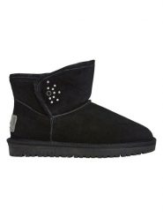 Pepe Jeans FOOTWEAR Skórzane botki zimowe w kolorze czarnym rozmiar: 36. Czarne botki Pepe Jeans FOOTWEAR, na zimę, bez wzorów, z jeansu, bez obcasa, bez zapięcia. Za 141.85 zł.