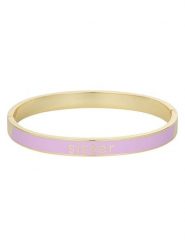 Design Letters Pozłacana bransoletka "Sister" rozmiar: onesize. Różowe bransoletki Design Letters, pozłacane. Za 174.02 zł.
