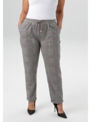 Aniston Spodnie chino w kolorze czarno-białym rozmiar: 50. Czarne spodnie materiałowe Aniston, bez wzorów. Za 91.34 zł.