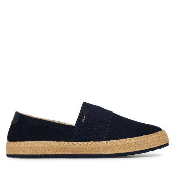 Espadryle Gant. Niebieskie espadryle GANT, bez wzorów, bez obcasa, bez zapięcia. Za 369.99 zł.