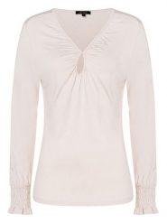 More & More Bluzka w kolorze kremowym rozmiar: 36. Brązowe bluzki More & More, s, bez wzorów, z wiskozy, klasyczne, bez kołnierzyka, bez ramiączek. Za 43.99 zł.