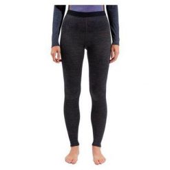 Legginsy termoaktywne damskie Odlo Natural Performance PW 150 BL Bottom Long. Szare bielizna sportowa Odlo, bez wzorów. Za 230.99 zł.