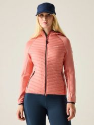 Regatta Kurtka hybrydowa "Anderson" w kolorze jasnoróżowym rozmiar: 42. Różowe kurtki sportowe Regatta, bez wzorów, z materiału, bez kaptura, outdoorowe. Za 168.46 zł.