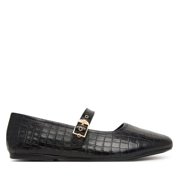 Baleriny Clarks. Czarne baleriny Clarks, bez wzorów, bez obcasa. Za 349.99 zł.