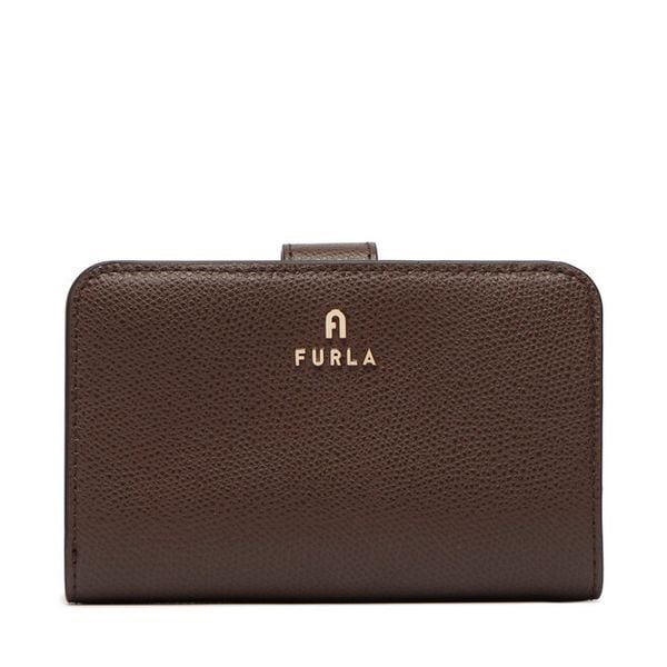 Portfel Furla. Brązowe portfele Furla, bez wzorów. Za 719.99 zł.
