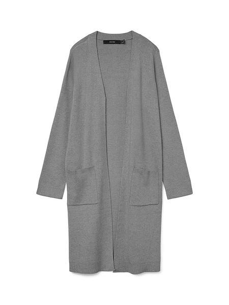 Vero Moda Kardigan w kolorze szarym rozmiar: XXL. Szare kardigany Vero Moda, xxl, bez wzorów. Za 113.63 zł.