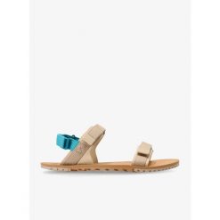 Sandały turystyczne damskie Xero Shoes D-Trail. Brązowe sandały XERO SHOES, bez wzorów, sportowe, bez obcasa, bez zapięcia. Za 235.99 zł.