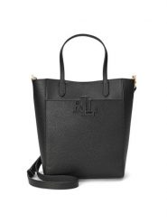 LAUREN RALPH LAUREN Torebka 431966760005 Czarny. Czarne torebki klasyczne Lauren Ralph Lauren, bez wzorów, ze skóry, bez dodatków. Za 969.99 zł.
