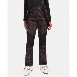 Damskie spodnie narciarskie softshell Kilpi TORIEN-W. Czarne spodnie narciarskie Kilpi, bez wzorów, z softshellu, narciarskie. Za 835.17 zł.