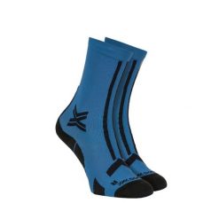 Skarpety X-Socks Trailrun Discover Crew Blue Black. Czarne skarpety X Socks, bez wzorów. Za 72.00 zł.