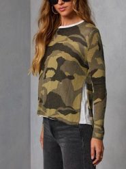 Milan Kiss Koszulka w kolorze khaki rozmiar: S. Brązowe bluzki Milan Kiss, s, z aplikacjami, bez kołnierzyka, bez ramiączek. Za 130.99 zł.