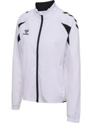 Damska bluza dresowa Hummel Core 2.0. Białe bluzy sportowe Hummel, s, bez wzorów, z dresówki, bez kaptura. Za 239.55 zł.