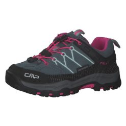 Buty trekkingowe damskie Rigel Low skóra wodoodporne. Szare trekkingi CMP, z gumy, outdoorowe. Za 299.99 zł.