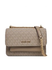 MICHAEL Michael Kors Torebka Claire 32R5GC7C1V Beżowy. Brązowe torebki klasyczne MICHAEL Michael Kors, bez wzorów, ze skóry, bez dodatków. Za 999.99 zł.