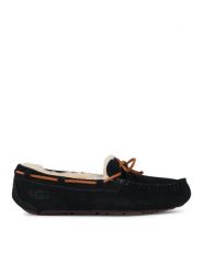 Ugg Kapcie W Dakota 1107949 Czarny. Czarne obuwie domowe UGG, bez wzorów, ze skóry, bez zapięcia. Za 539.99 zł.
