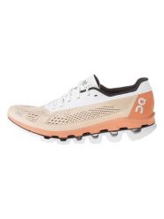ON RUNNING Buty "Cloudboom 1" w kolorze biało-pomarańczowym do biegania rozmiar: 36. Białe obuwie sportowe On Running, z materiału, bez zapięcia, do biegania. Za 359.32 zł.