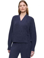 Triumph Kardigan w kolorze granatowym rozmiar: 46. Niebieskie kardigany Triumph, bez wzorów, ze splotem. Za 87.40 zł.