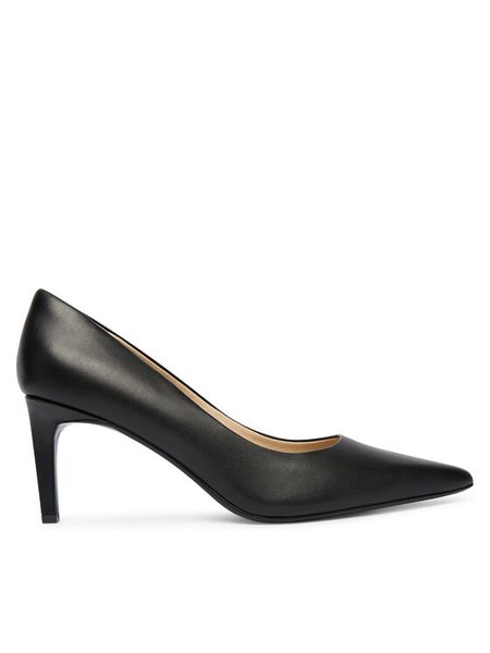 Calvin Klein Szpilki Ess Stiletto 70 HW0HW02607 Czarny. Czarne szpilki Calvin Klein, bez wzorów, ze skóry, bez obcasa, na szpilce, bez zapięcia. Za 649.99 zł.