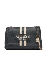 Guess Torebka HWOS96 72210 Czarny. Czarne torebki klasyczne Guess, z aplikacjami, ze skóry, bez dodatków. Za 589.99 zł.